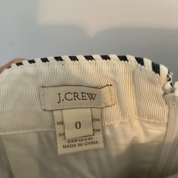 J. Crew XS stripe pencil skirt - Picture 4 of 4